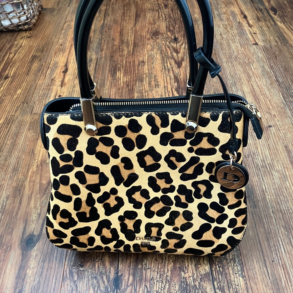 Dune of London leopard print handbag/crossbody bag